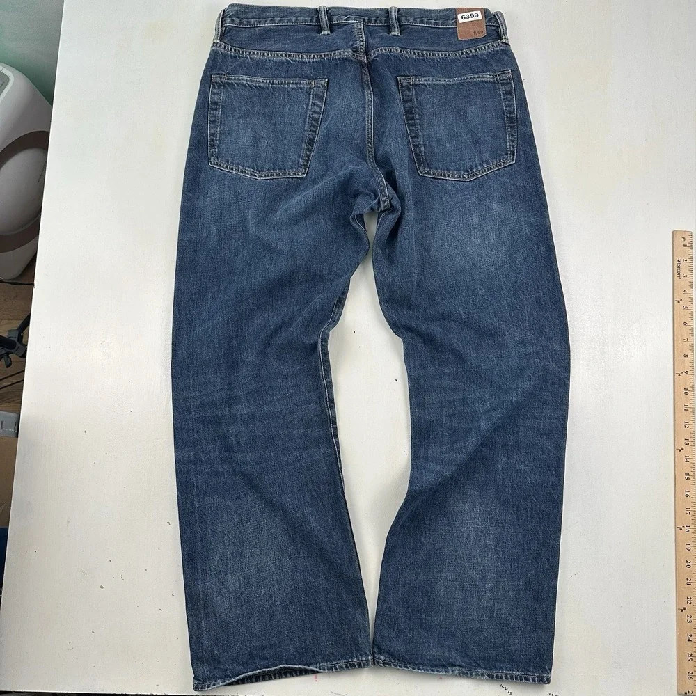 Y2K Gap 1969‎ Loose Fit Jeans Mens 36x32 Blue Denim Baggy Wide Leg Grunge Skater